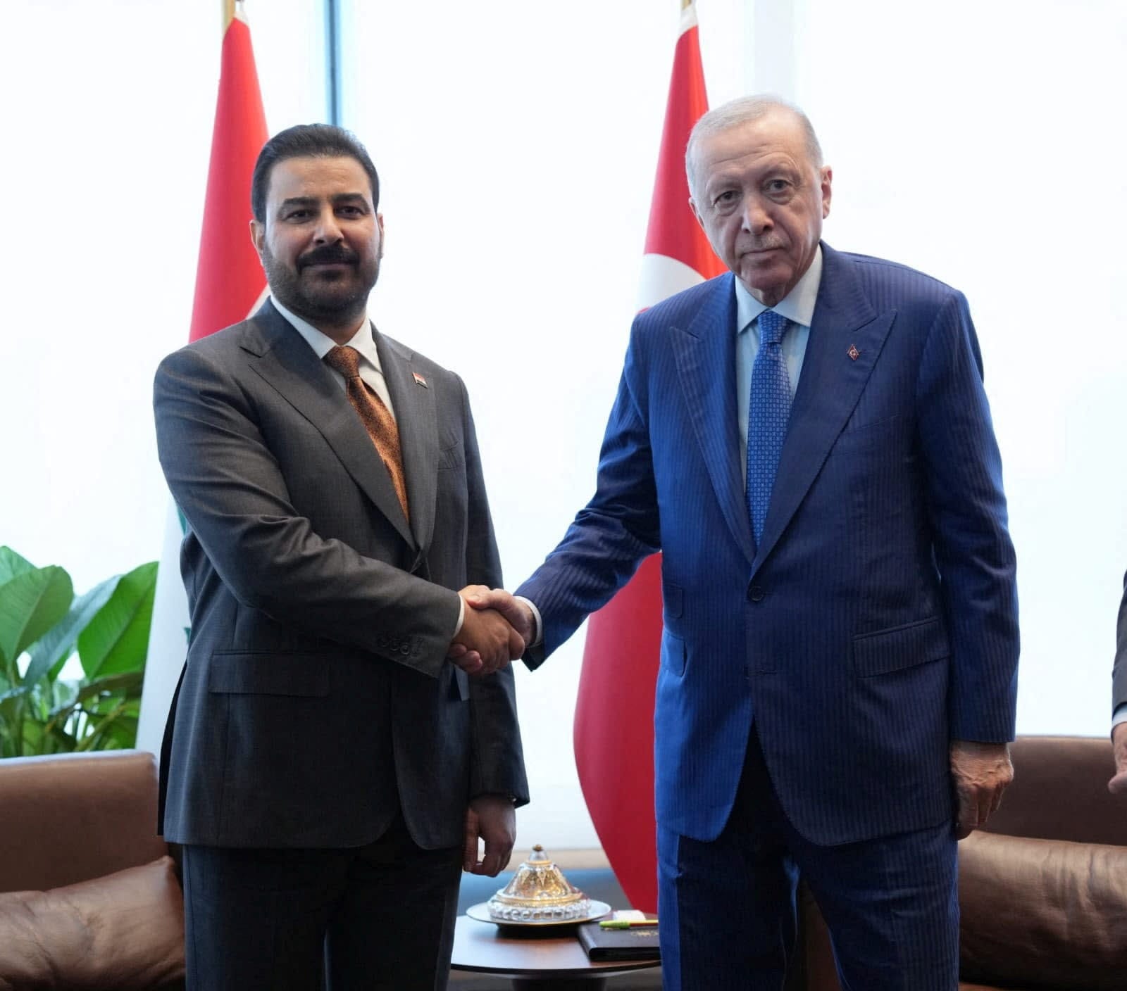 Iraqi Prime Minister Ali al-Zaidi meets with Turkey's President Recep Tayyip Erdogan in New York City, US, September 23, 2026.