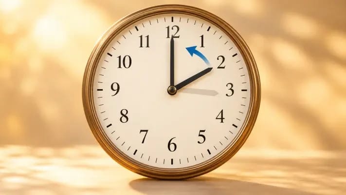 On the night between October 24 and 25, Israel will switch back to winter time.