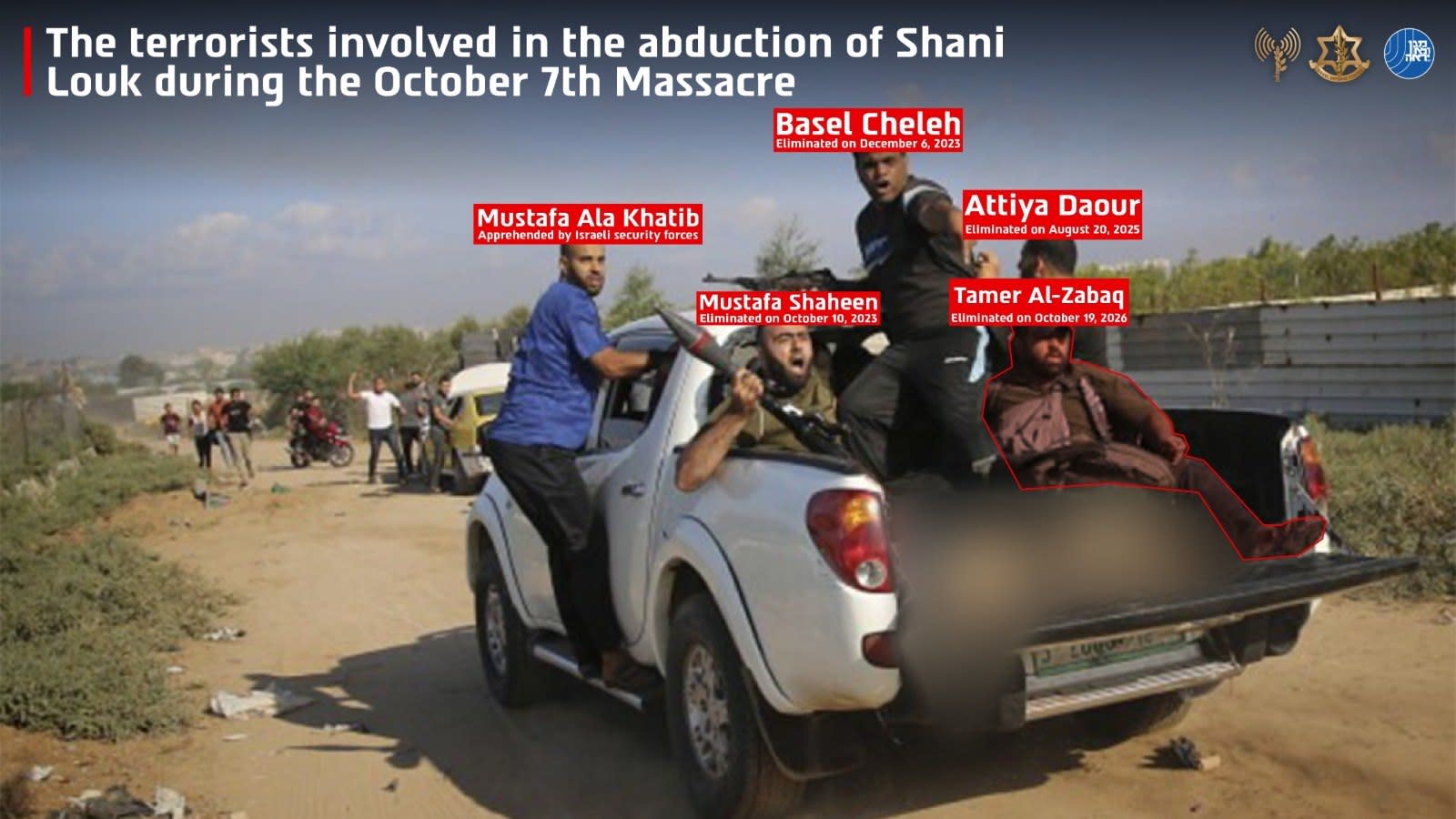 Hamas terrorist involved in the October 7 kidnapping of Israeli-German Shani Louk.