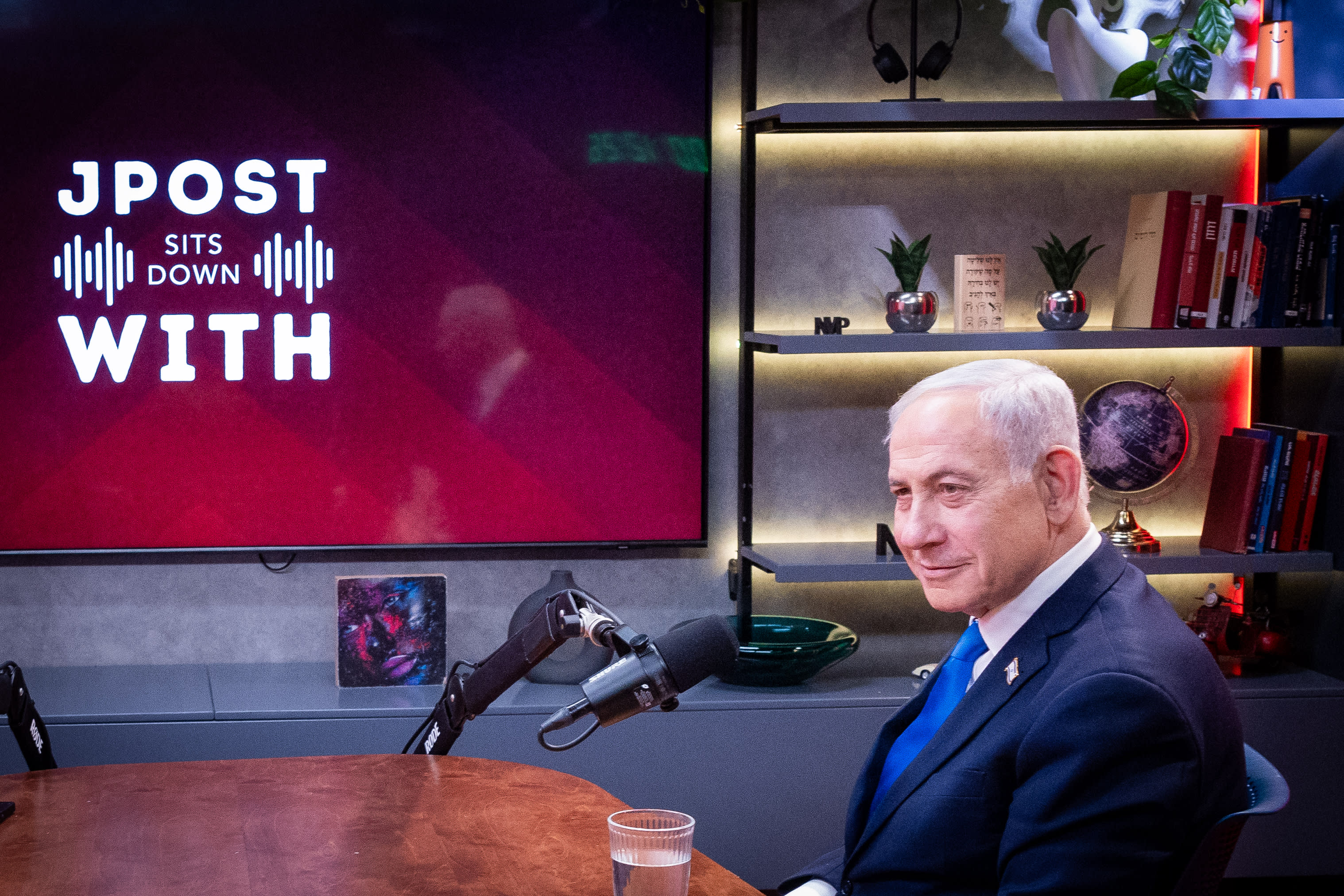 Prime Minister Benjamin Netanyahu talks to The Jerusalem Post, October 21, 2026.