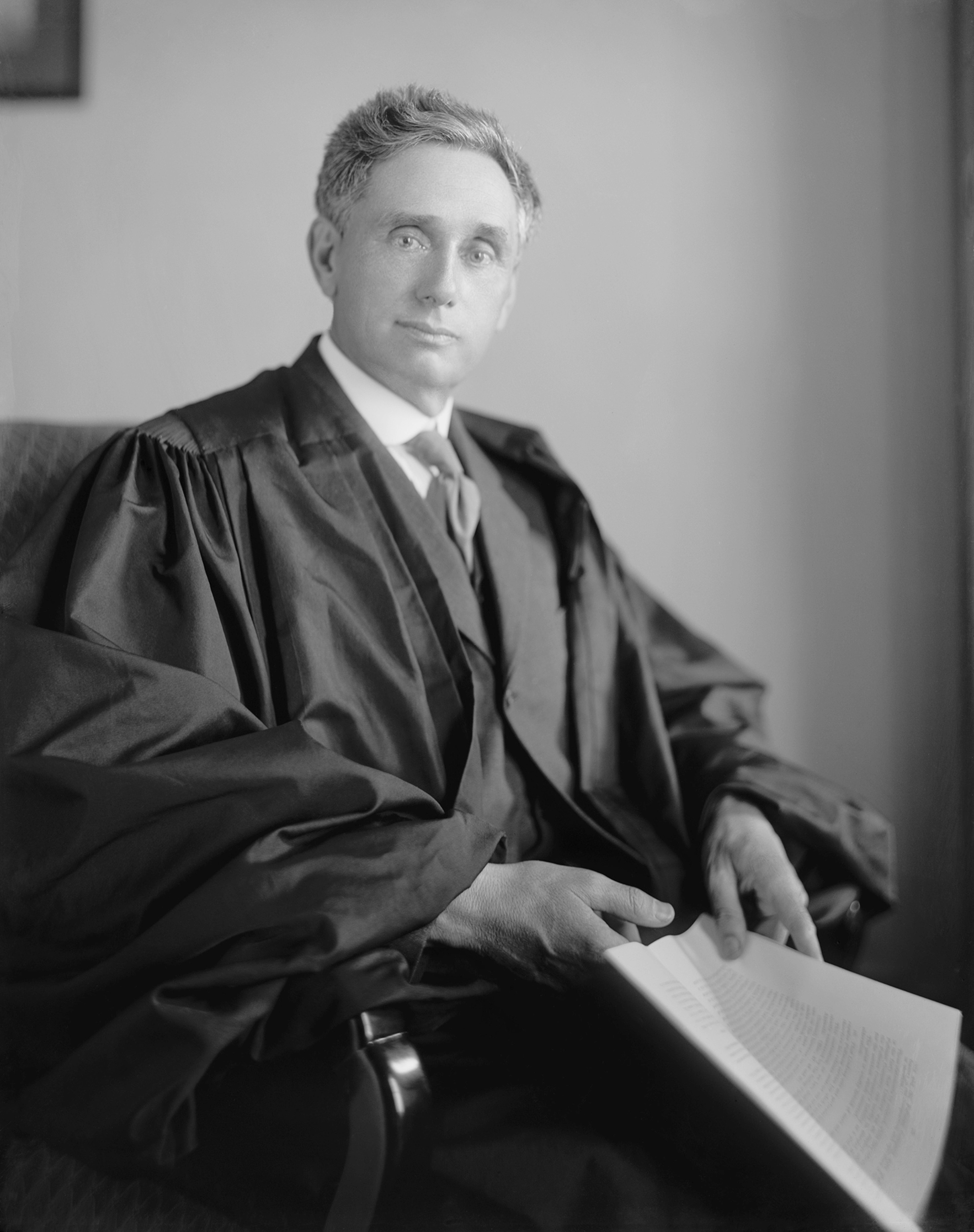 LOUIS BRANDEIS, first Jewish Supreme Court Justice.