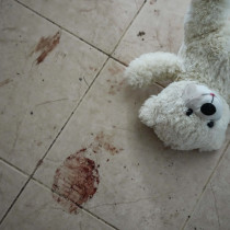  The destruction caused by Hamas terrorists in Kibbutz Kissufim on October 7, 2023, near the Israeli-Gaza border, in southern Israel, November 1, 2023