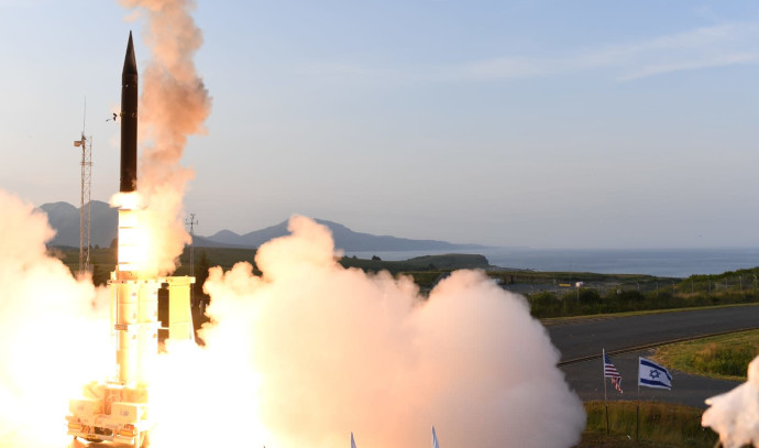 IDF intercepts two surface-to-surface missiles fired from Lebanon