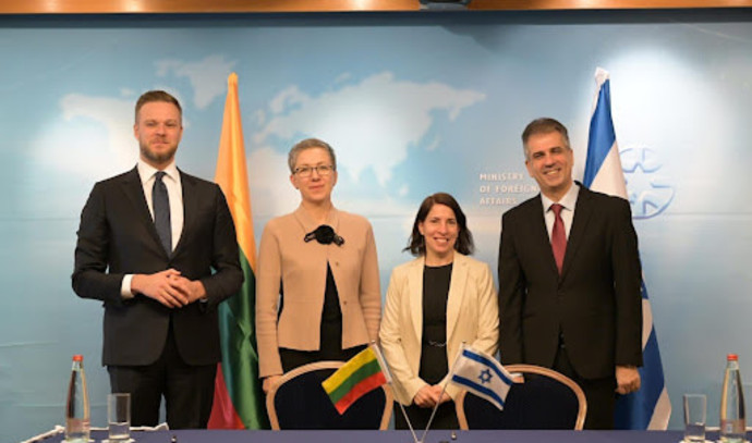Izraelis ir Lietuva atnaujina bendradarbiavimo kultūros ir švietimo srityje sutartį