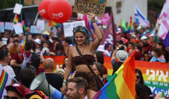 In pictures: Israelis march in Jerusalem for pride, LGBT rights ...