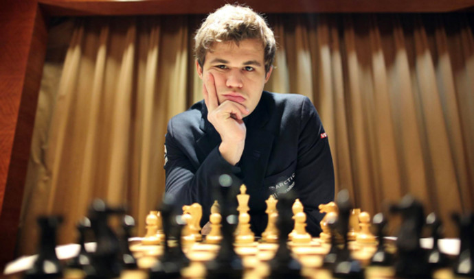 Replying to @High IQ Chess Magnus Carlsen in a Must Win Situation