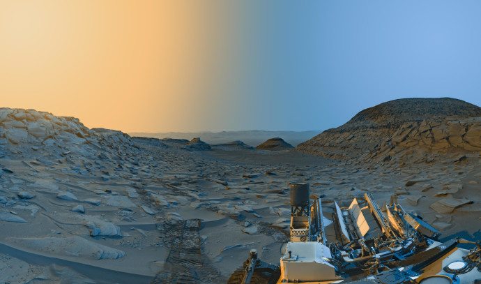 NASA's Curiosity rover sends back 'postcard' of Martian 'sunrise' - Vimarsana News