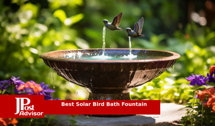 Solar Fountain Pump Solar Powered Water Fountain For Bird Bath, Solar  Fountains Water Feature For Ponds Gardens