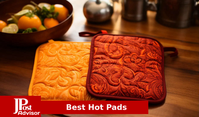 12 Pack Square Pot Holders 100% Cotton Heat Resistant Hotpads For Cooking  Kitche