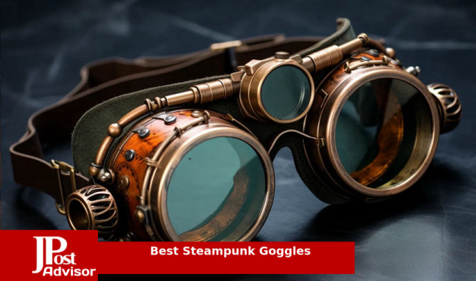 Vintage Steampunk Goggles Glasses with Rivet for Men Women Halloween DIY  Gothic Cosplay Costume Punk Style Eyewear