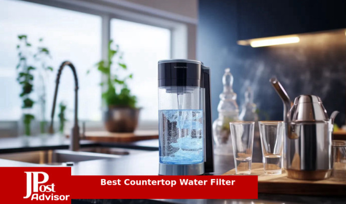 2-Stage Countertop Water Filter in Clear