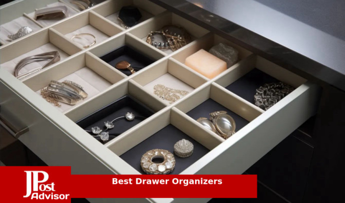 Household Drawer Storage Drawer Dividers Adjustable Drawer Organizer for  Socks Underwear Makeup Kitchen Bedroom Dresser White
