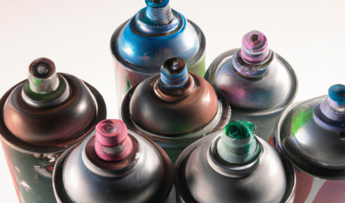 Krylon Interior/Exterior Spray Paint, Semi-flat Black - 12 fl oz bottle