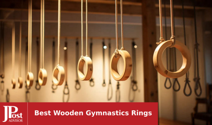 32mm Wooden Gymnastics Rings Olympic Gymnastic Rings