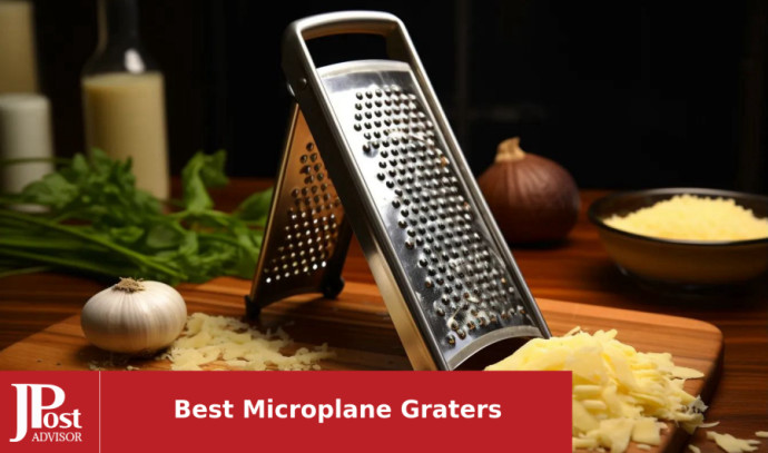 Microplane Ultimate Gourmet Grater, Set of 3, Stainless Steel on