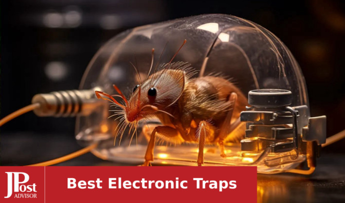 Electric High Voltage Mouse Rat Trap Reusable Mouse Killer