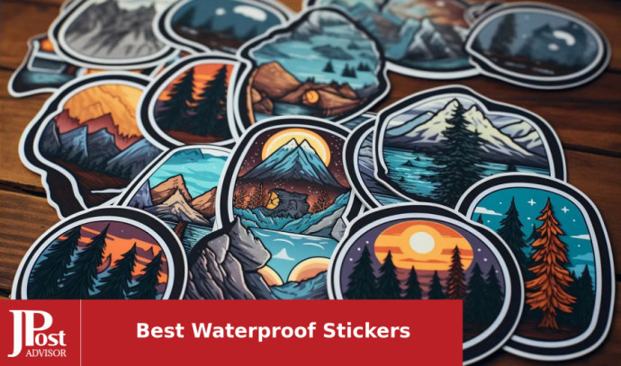 30 Waterproof Country Style Aesthetic Custom Water Bottle Stickers