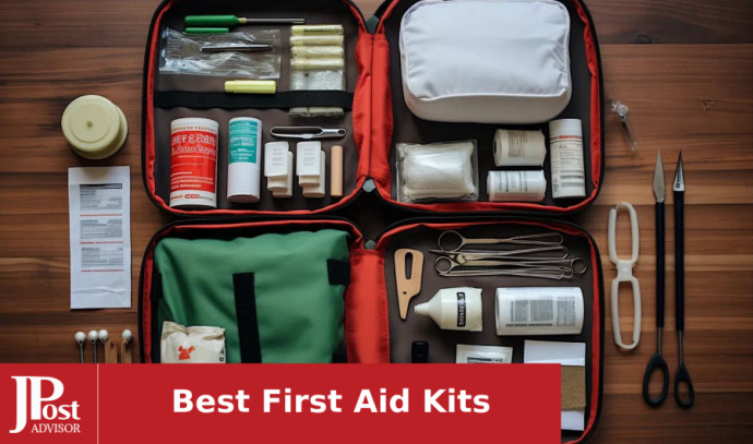 Johnson & Johnson Safe Travels Portable Emergency First Aid Kit