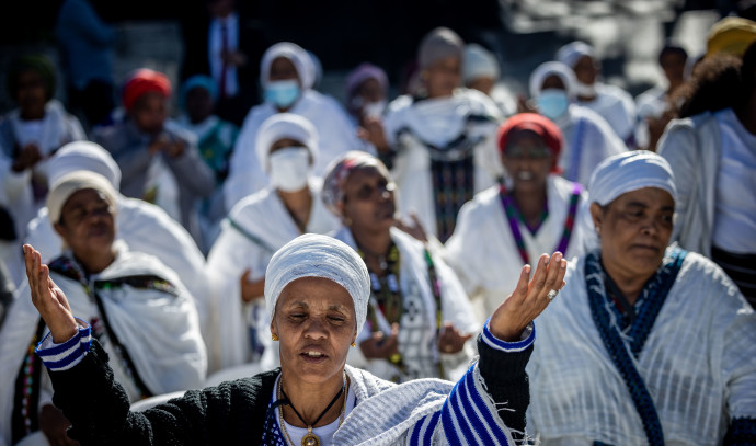 Ethiopian-Israelis celebrate Sigd holiday under the shadow of war