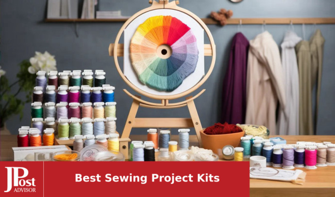 Singer Sew-It-Goes, 224 Piece - Sewing Kit & Craft Organizer - Sewing Case  Storage with Machine Sewing Thread, White