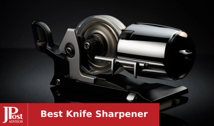 4-in-1knife sharpener, 3-Stage knife sharpeners for kitchen knives pocket tumbler  knife sharpener Heavy Duty Diamond Blade Really Works for Ceramic, Steel  Knives and Scissor sharpener 