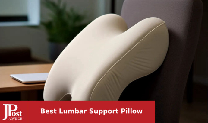 SAMSONITE Lumbar Support Pillow For Office Chair And Car Seat, Perfectly  Balanced Memory Foam , Versatile Use Lower Back Cushion