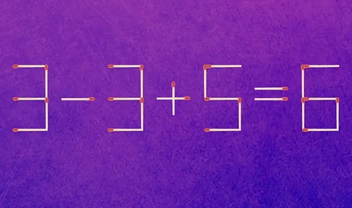 Test your IQ: Can you move one match to solve this puzzle? - Vimarsana News