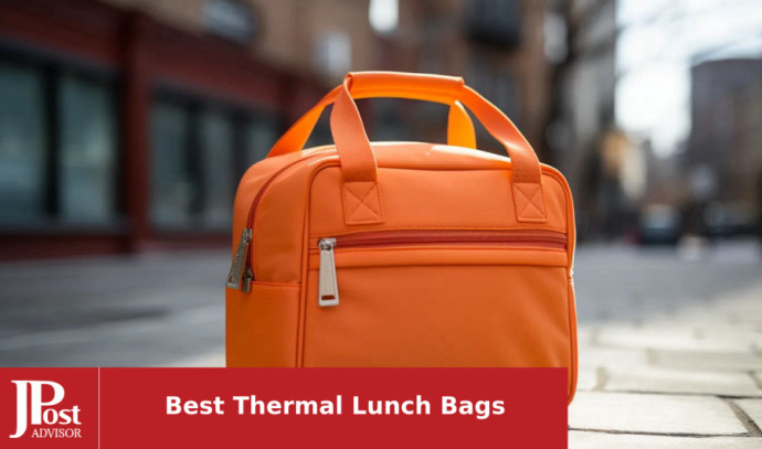 Kato Insulated Lunch Bag for Men Women - Gray