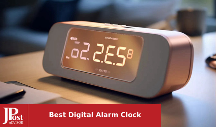 10 Best Selling Digital Alarm Clocks for 2024 - The Jerusalem Post