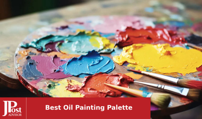 6 BEST Oil Paint Palette: RAVED About by Artists of All Levels - Modern  Pink Paper