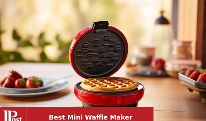 Dash Holiday Gingerbread Man Mini Waffle Maker Non-Stick 4 Cooking Surface  NEW