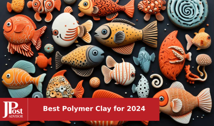 Polymer Clay Kit 30 Colors - Non-Sticky, Non-Toxic Modeling Oven Bake Clay  with Sculpting Tools