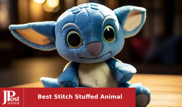 Pillow Pets Disney Lilo and Stitch Plush Stitch Stuffed Animal Toy, 16 in.