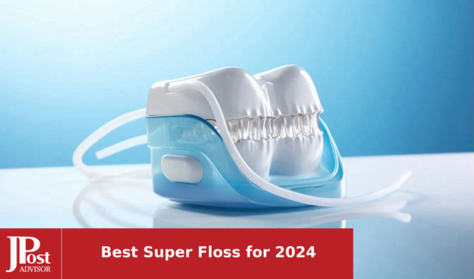 Oral B SuperFloss Super Dental Floss for Braces Bridges - 50 Strips