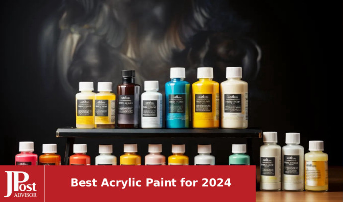 Shuttle Art Acrylic Paint, 50 Colors Acrylic Paint Set, 2oz/60ml Bottles,  Rich Pigments, Water Proof, Premium Acrylic Paints for Artists, Beginners