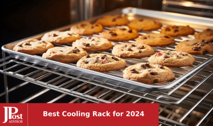 Hiware 2-Pack Cooling Racks for Baking - 8.5 x 12 - Quarter Size -  Stainless Steel Wire Cookie Rack Fits Quarter Sheet Pan, Oven Safe for  Cooking