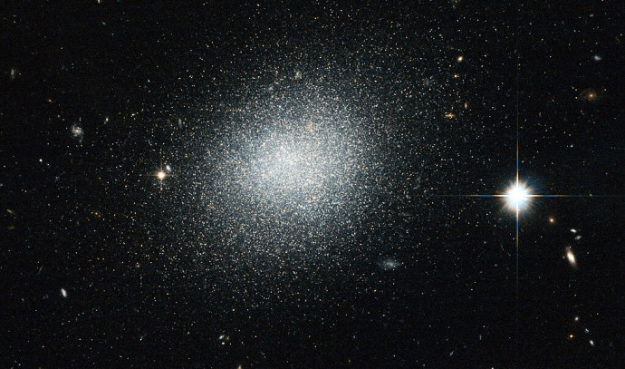 Scientists say the dwarf galaxy found by chance should not exist
