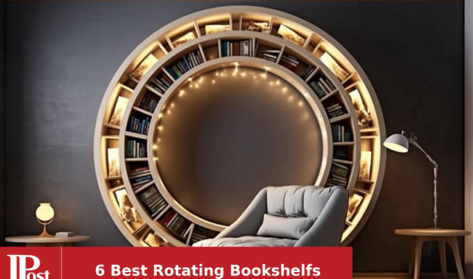 Raphaella the Rotating Bookcase 