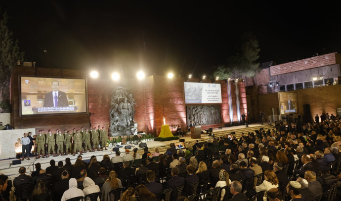 Holocaust Remembrance Day ceremony held at Yad Vashem - Israel News - Vimarsana News