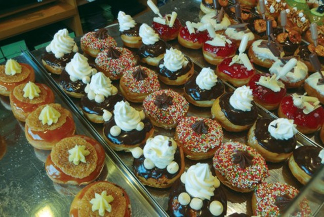 Roladin's doughnuts (credit: AMY SPIRO)