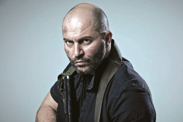 Lior Raz stars in the second season of the Israeli political thriller ‘Fauda.’ (credit: NETFLIX)