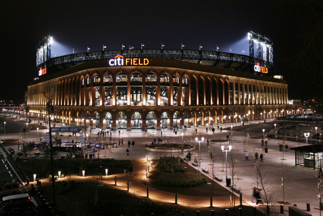 Citi Field baseball stadium in New York, home field of the New York Mets (credit: LUCAS JACKSON / REUTERS)
