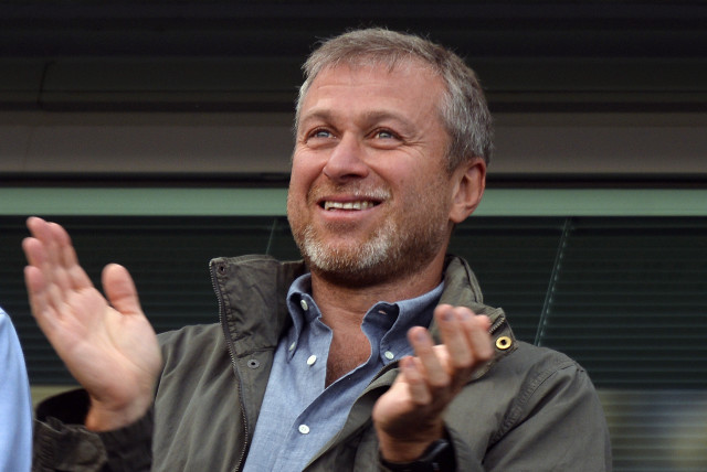 Roman Abramovich,  the Russian billionaire businessman and owner of the soccer team Chelsea FC. (credit: REUTERS)