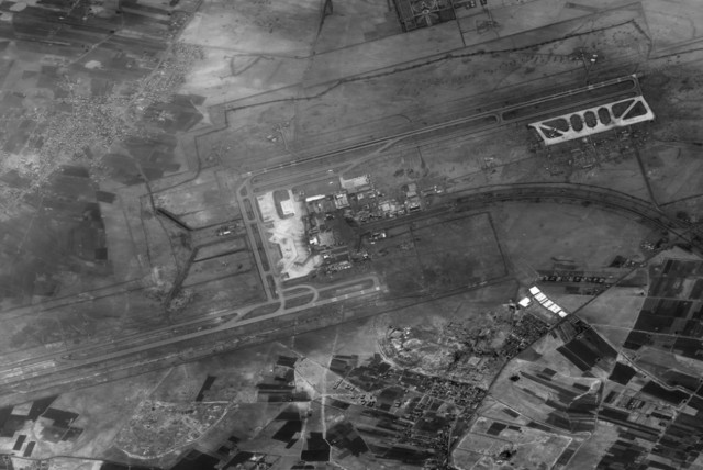 Ofek 1 images of Damascus International Airport (credit: MINISTRY OF DEFENSE SPOKESPERSON'S OFFICE)