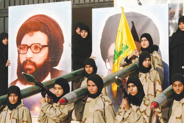 Iran's sponsorship of Hezbollah includes $800 million in annual financial support, the supply of 130,000 rockets and missiles (credit: REUTERS)