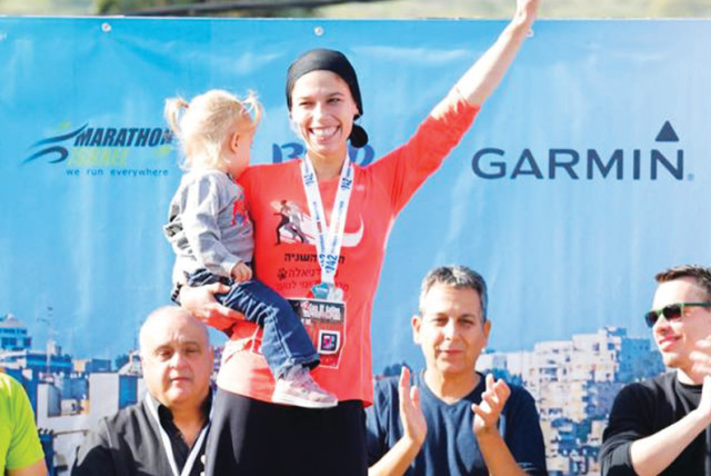  ISRAELI-AMERICAN Beatie Deutsch just began running seriously three years ago, and already she has won the Tiberias Marathon and has her sights set on the 2020 Olympics (credit: Courtesy)