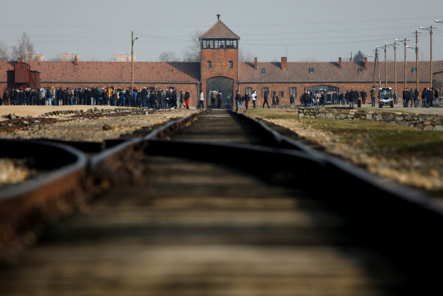 The former concentration camp Auschwitz (credit: KACPER PEMPEL / REUTERS)