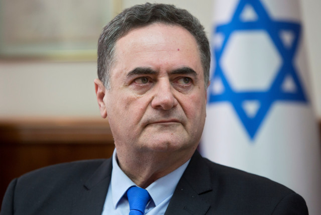 Israel's Foreign Minister Israel Katz (credit: SEBASTIAN SCHEINER/POOL VIA REUTERS)