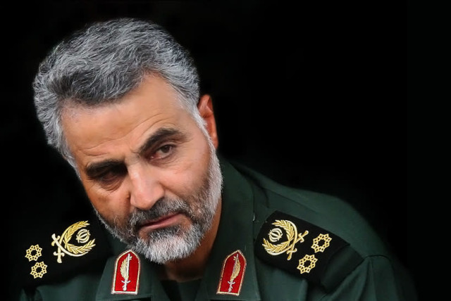 Qasem Soleimani, commander of IRGC Quds Force (credit: SAYYED SHAHAB-O-DIN VAJEDI/WIKIMEDIA COMMONS)