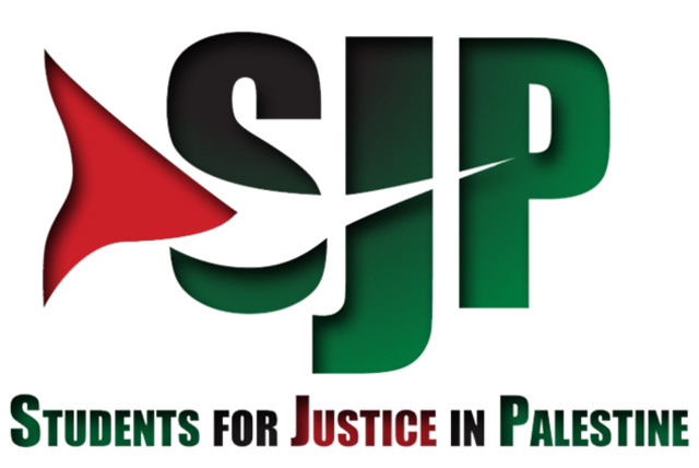 Students for Justice in Palestine (SJP) logo (credit: REFORMATION32/WIKIMEDIA COMMONS)
